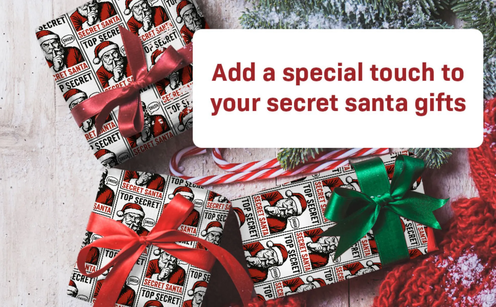 Secret Santa Wrapping Paper image 11